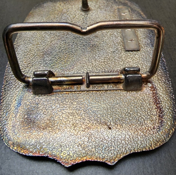 Vintage Gold Tone  Flying Eagle Belt Buckle - Picture 5 of 5